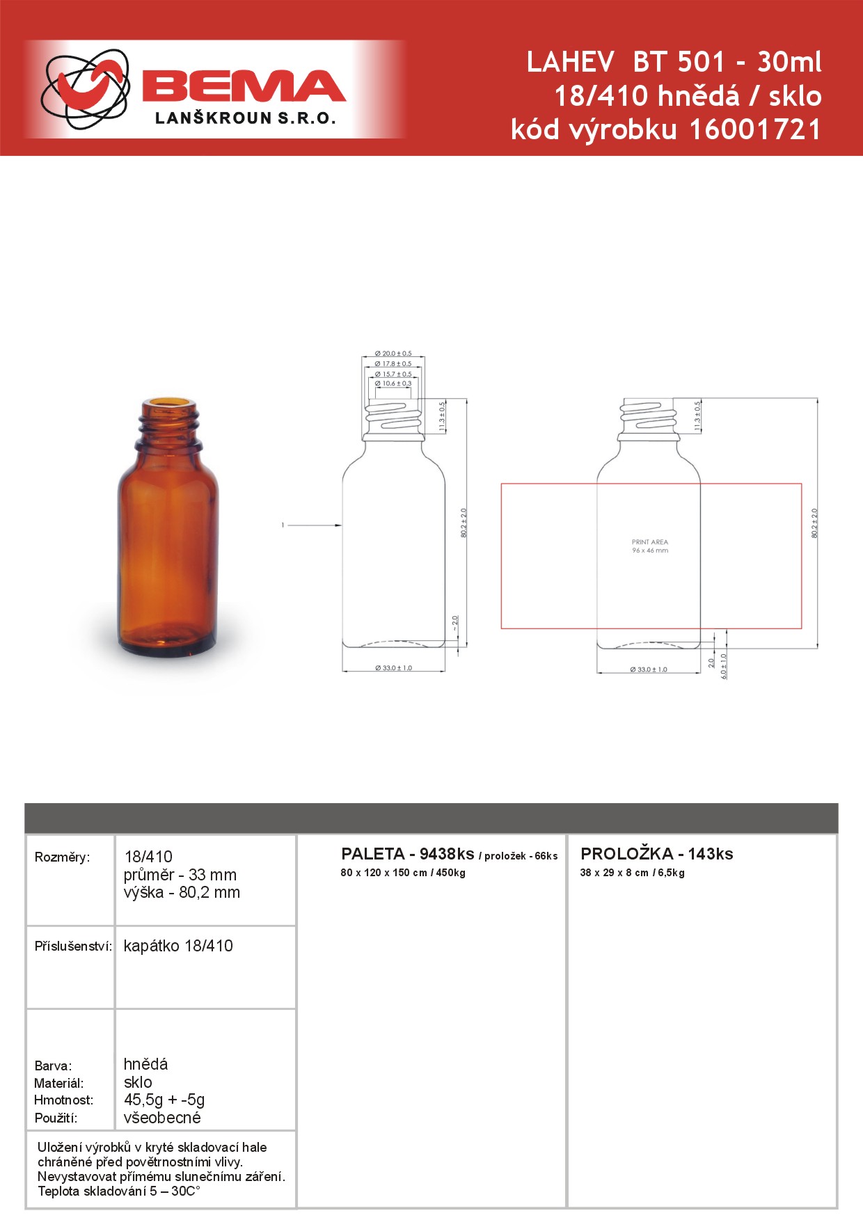 lahev hneda 30ml 16-3-2023